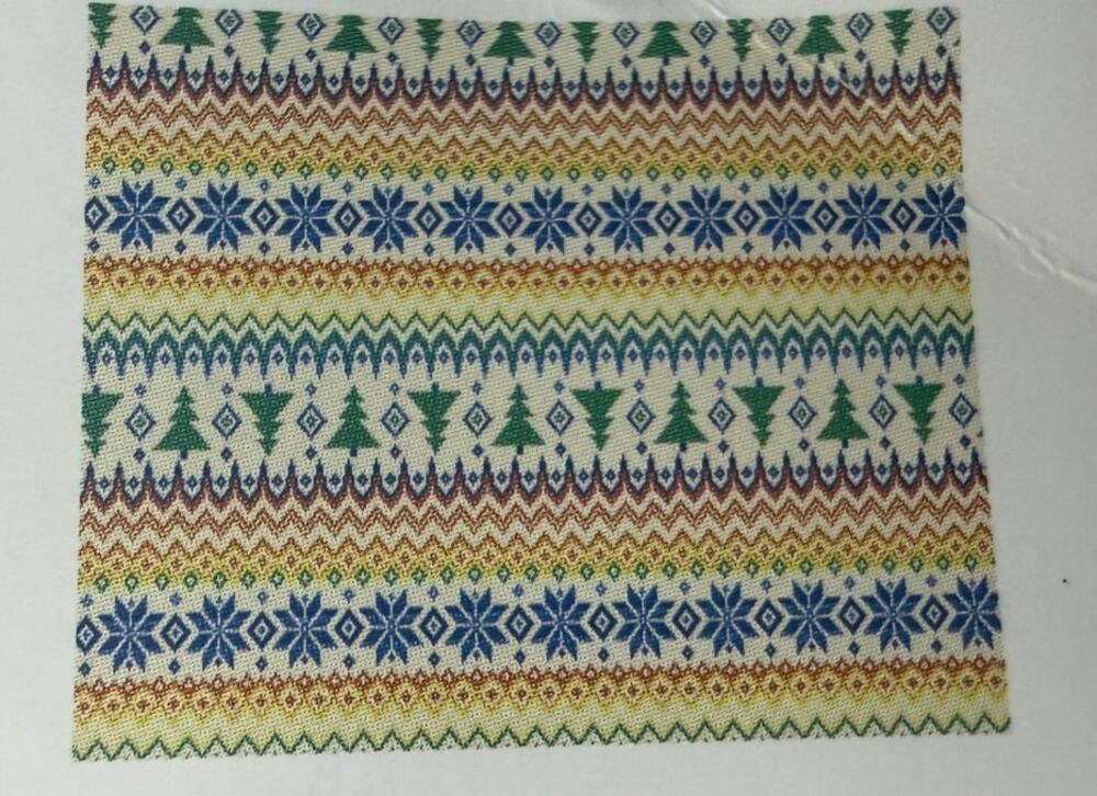 Old Navy NWT 50"w x 56"L Rainbow Fair Isle Nordic CoZy Fleece Throw Blanket